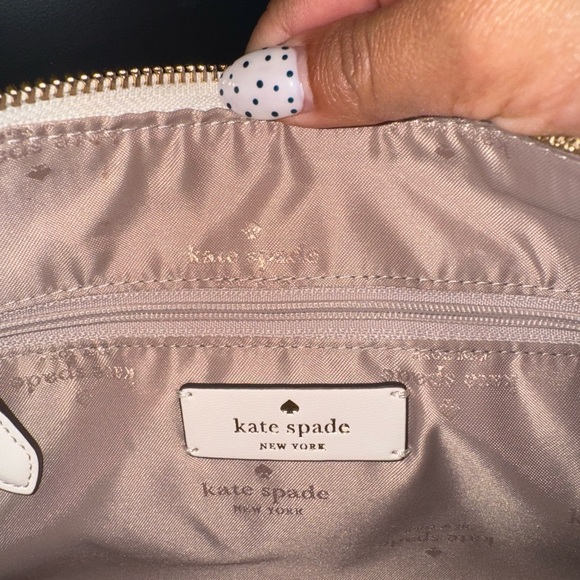 Kate Spade Ivory Shoulder Bag with Coin Pouch - Picture 3 of 5